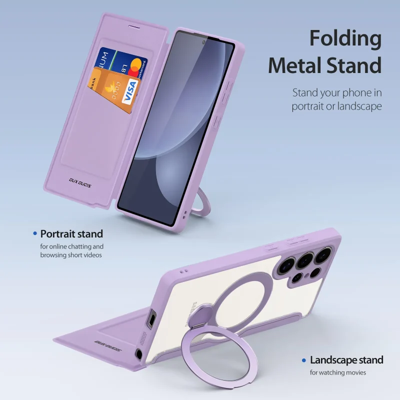 op-lung-duxducis-skin-x-pro-magnetic-stand-360-samsung-s25-ultra-Purple-Pink (3)