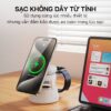 Đế Sạc Không Dây 5 in 1 Duzzona W23 Có Loa Bluetooth và Đèn Ngủ