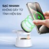 Đế Sạc Không Dây 5 in 1 Duzzona W23 Có Loa Bluetooth và Đèn Ngủ